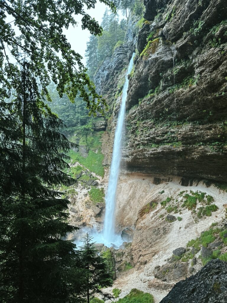 Pericnik Waterfall slovenia