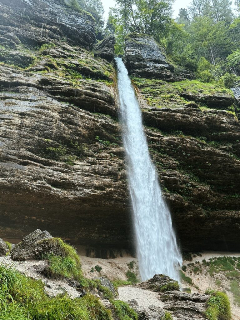 Pericnik Waterfall slovenia