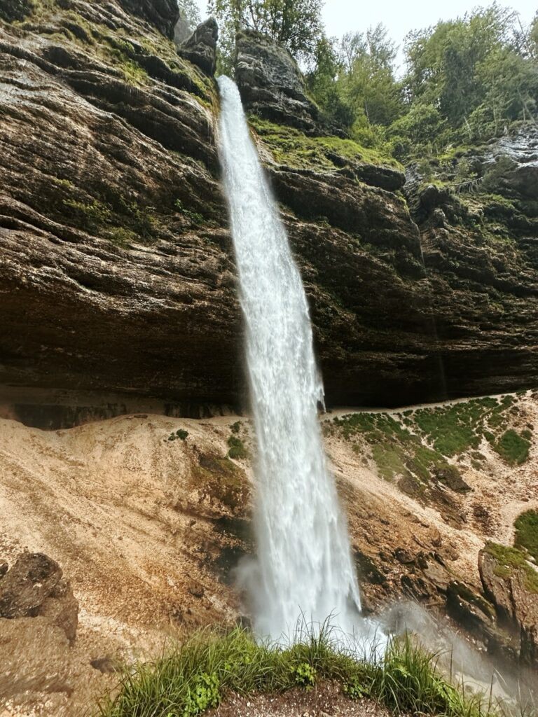 Pericnik Waterfall slovenia