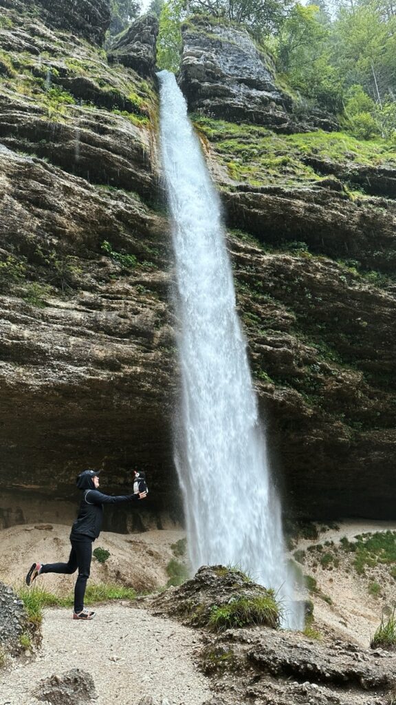 Pericnik Waterfall slovenia