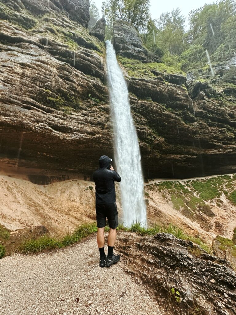 Pericnik Waterfall slovenia