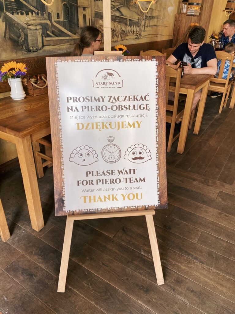 Pierogarnia gdansk poland
