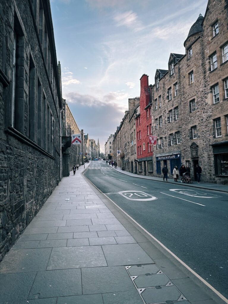Royal mile Edinburgh scotland