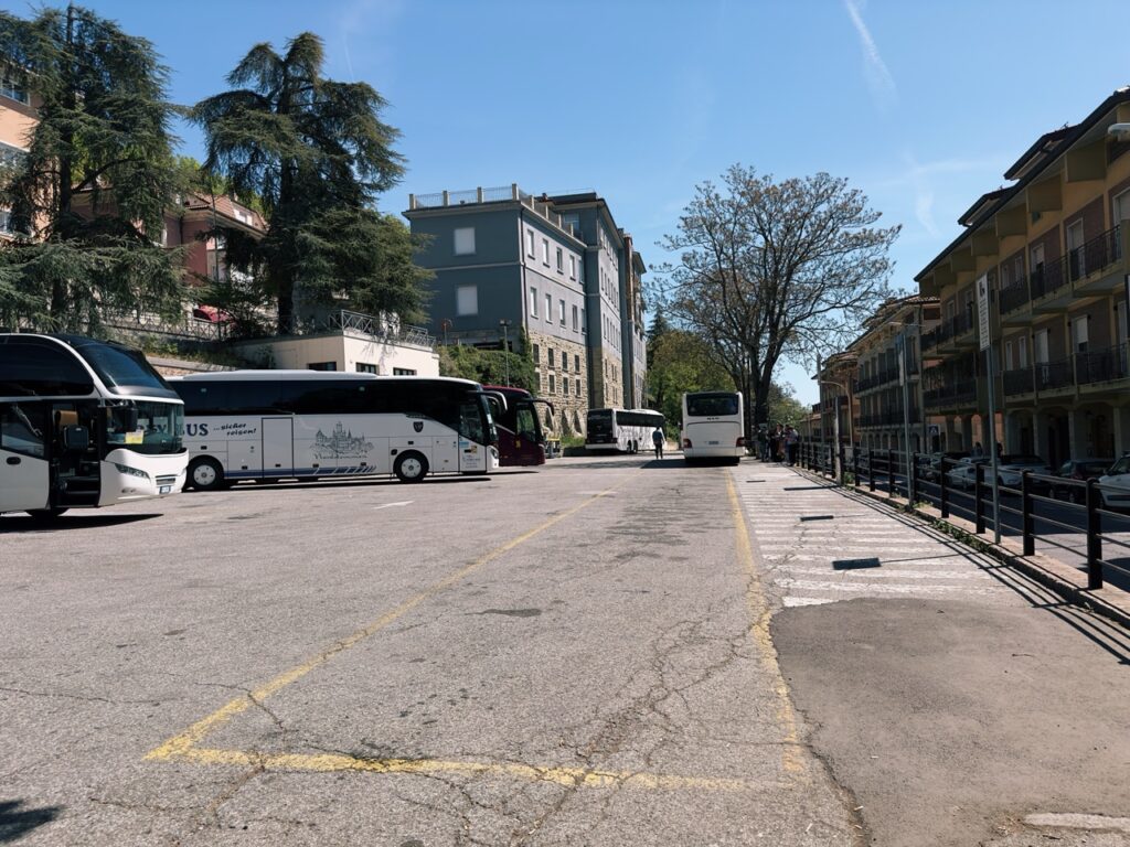 San Marino bus stop