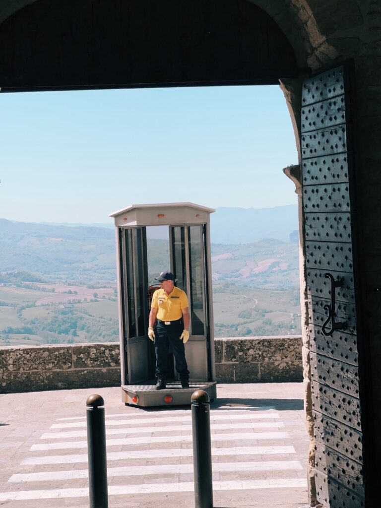 San Marino gate