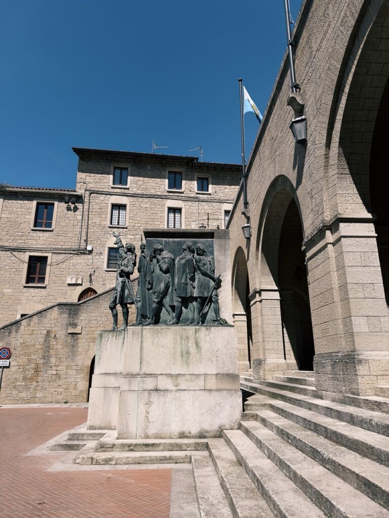 San Marino monument