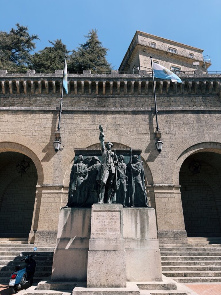 San Marino monument