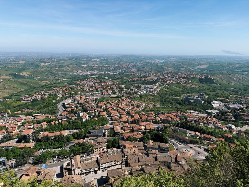 San Marino walls