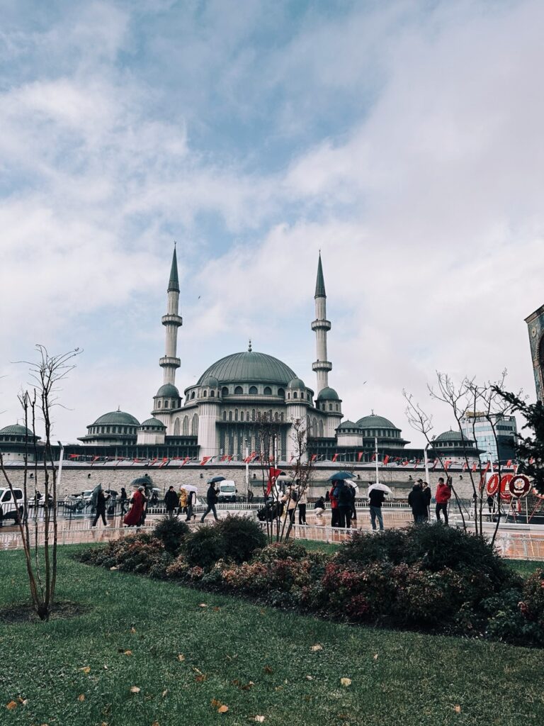 Taksim mosque Istanbul