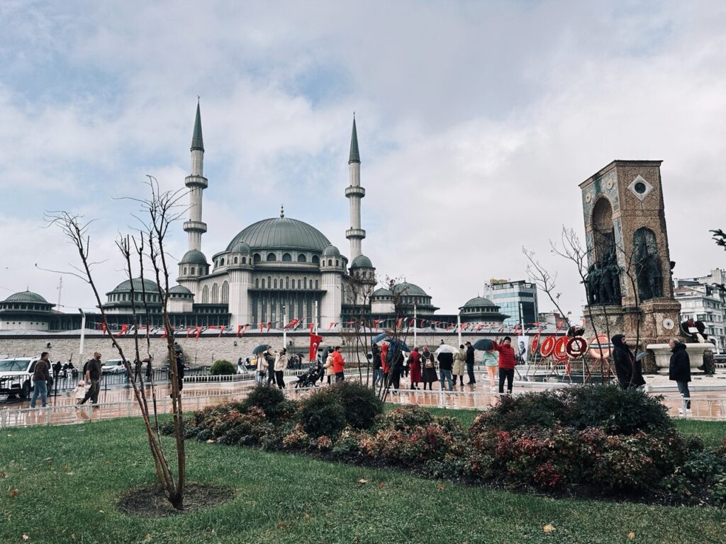 Taksim mosque Istanbul