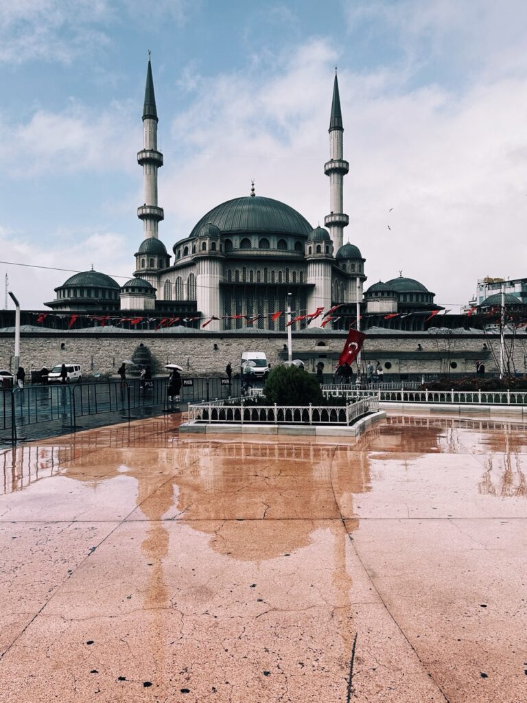 Taksim mosque Istanbul