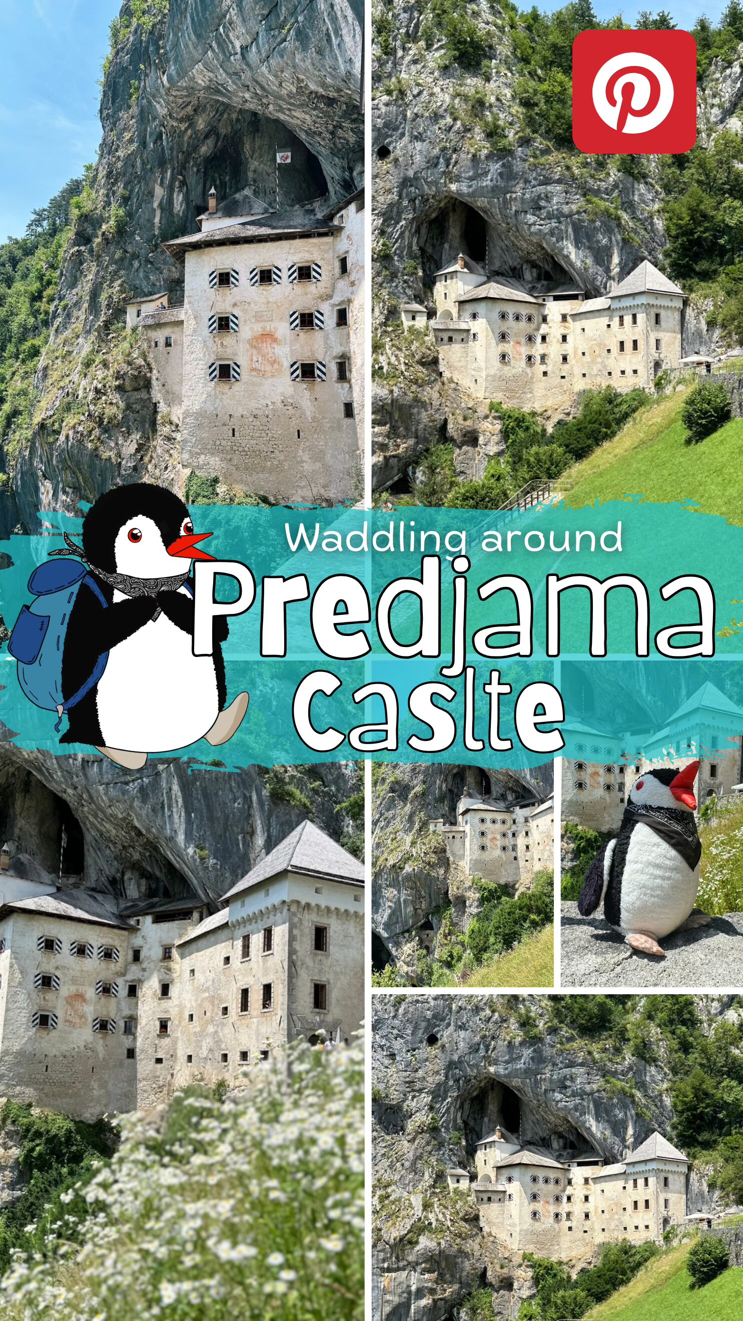 Predjama Castle ~ The World's Largest Cave Castle – follow Lifeguin on Pinterest