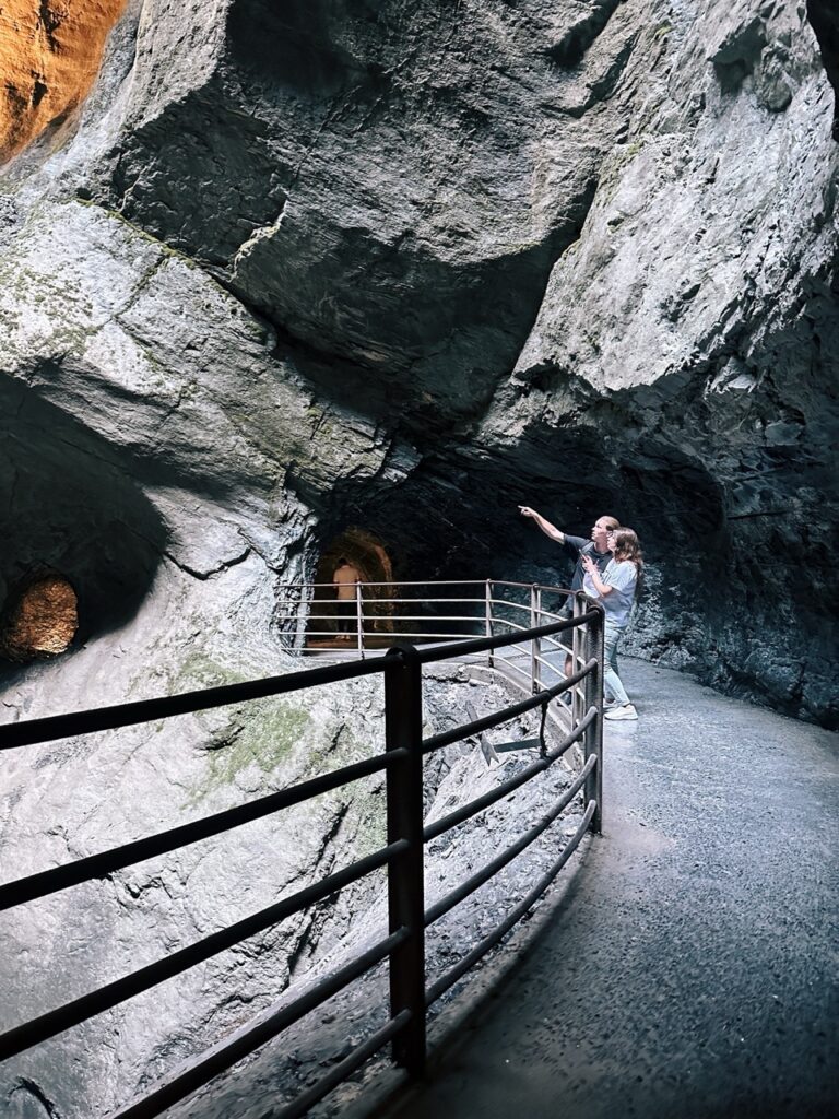 Trummelbach Falls switzerland