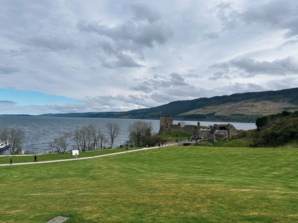 Urquhart Castle scotland Penguin stone