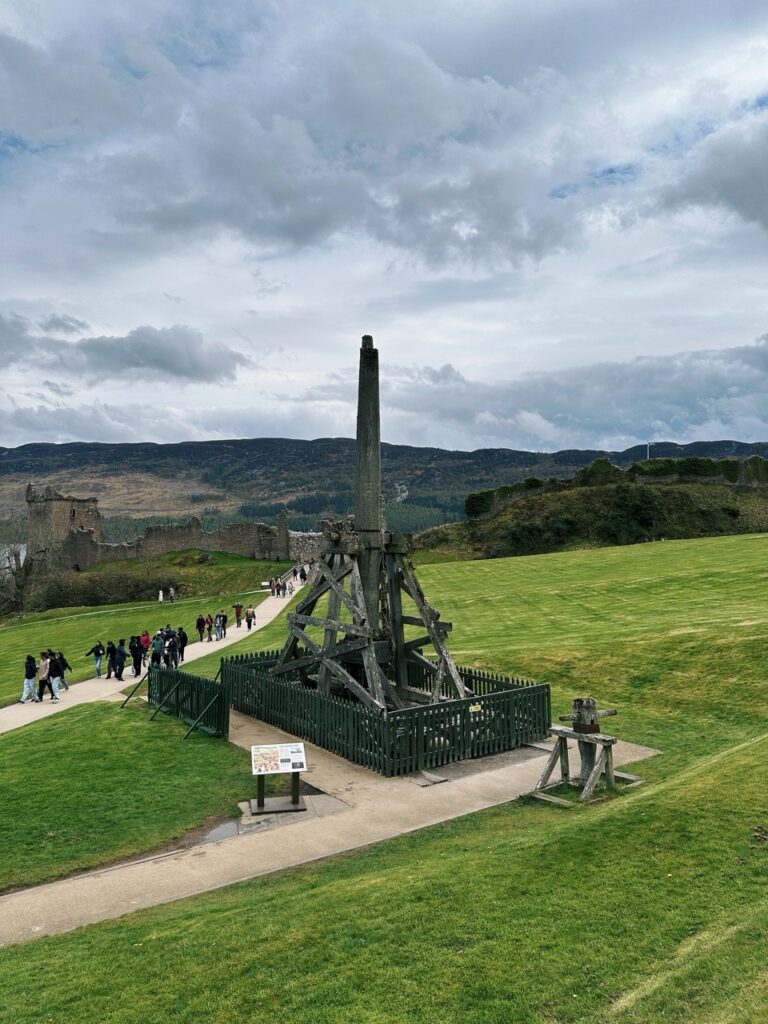 Urquhart Castle scotland Penguin stone