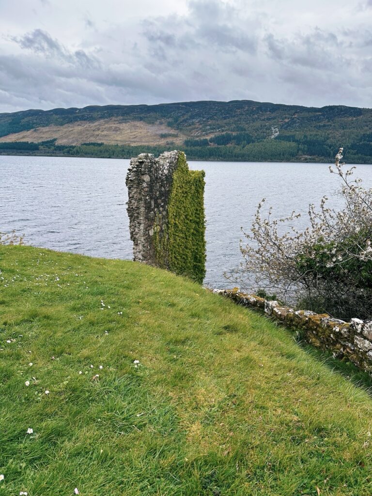 Urquhart Castle scotland Penguin stone