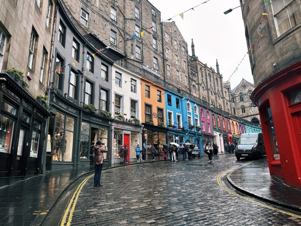 Victoria street Edinburgh scotland