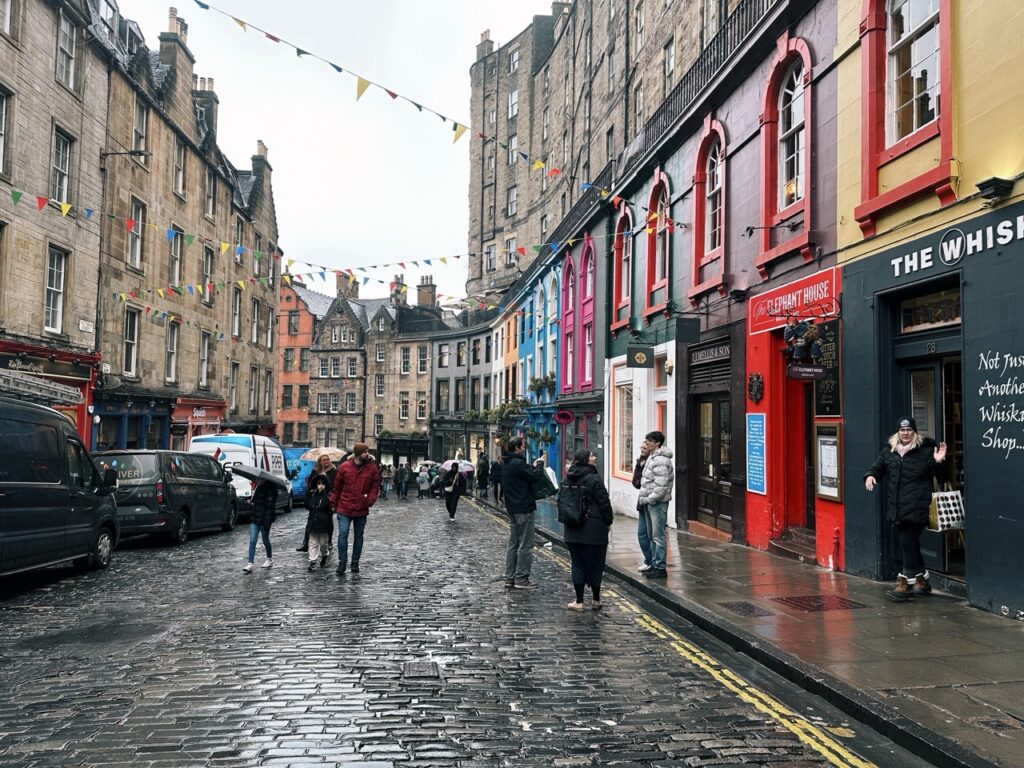 Victoria street Edinburgh scotland