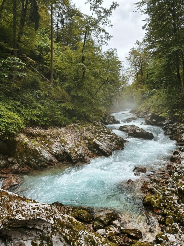 Vingtgar Gorge slovenia