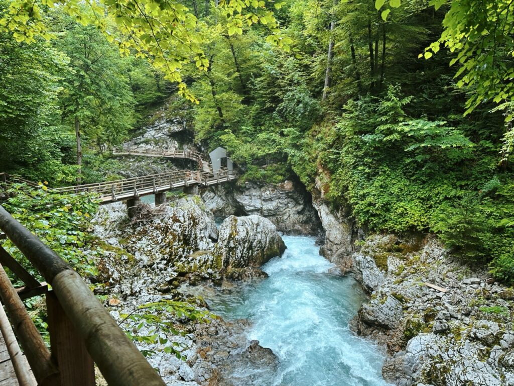 Vingtgar Gorge slovenia