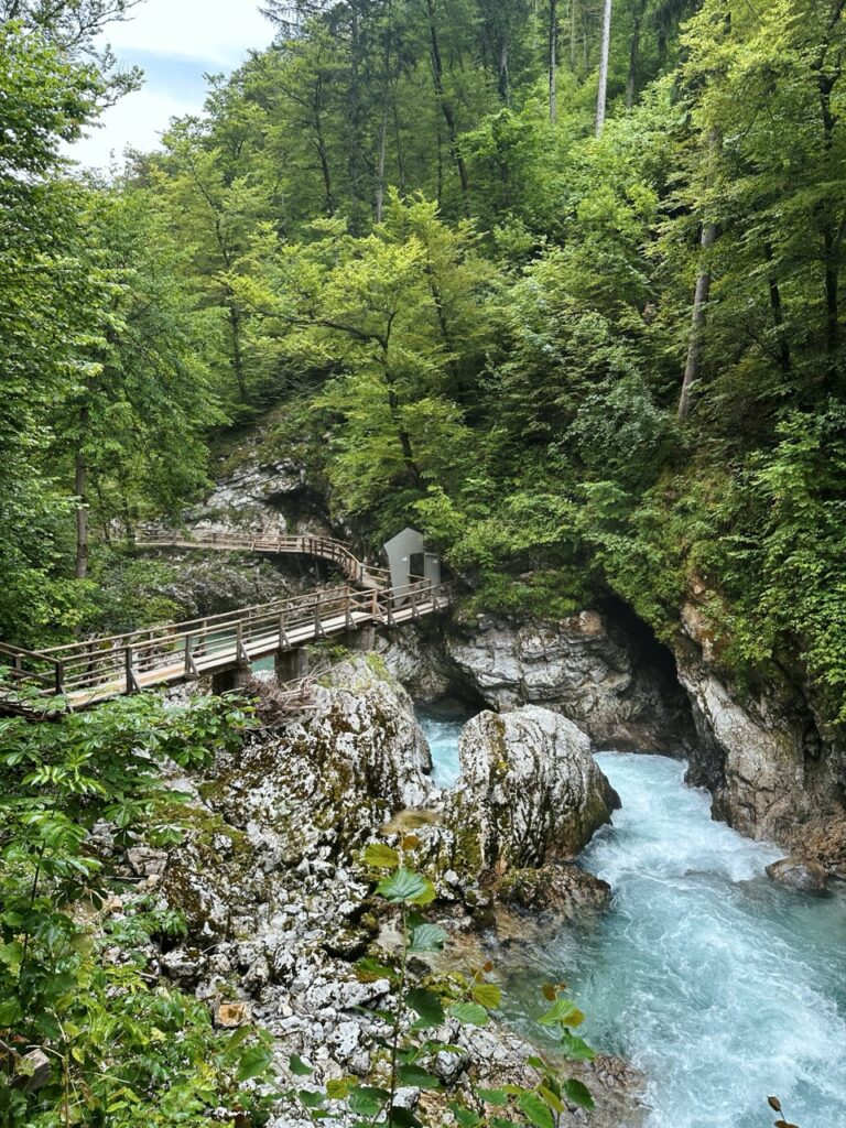 Vingtgar Gorge slovenia