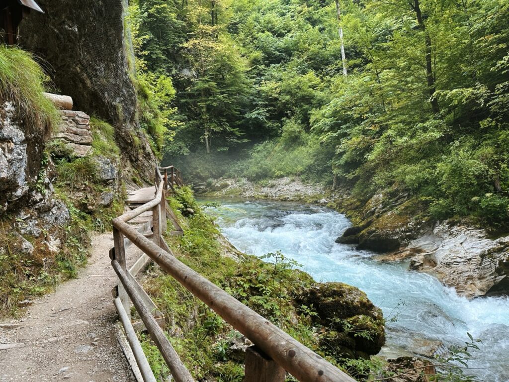 Vingtgar Gorge slovenia