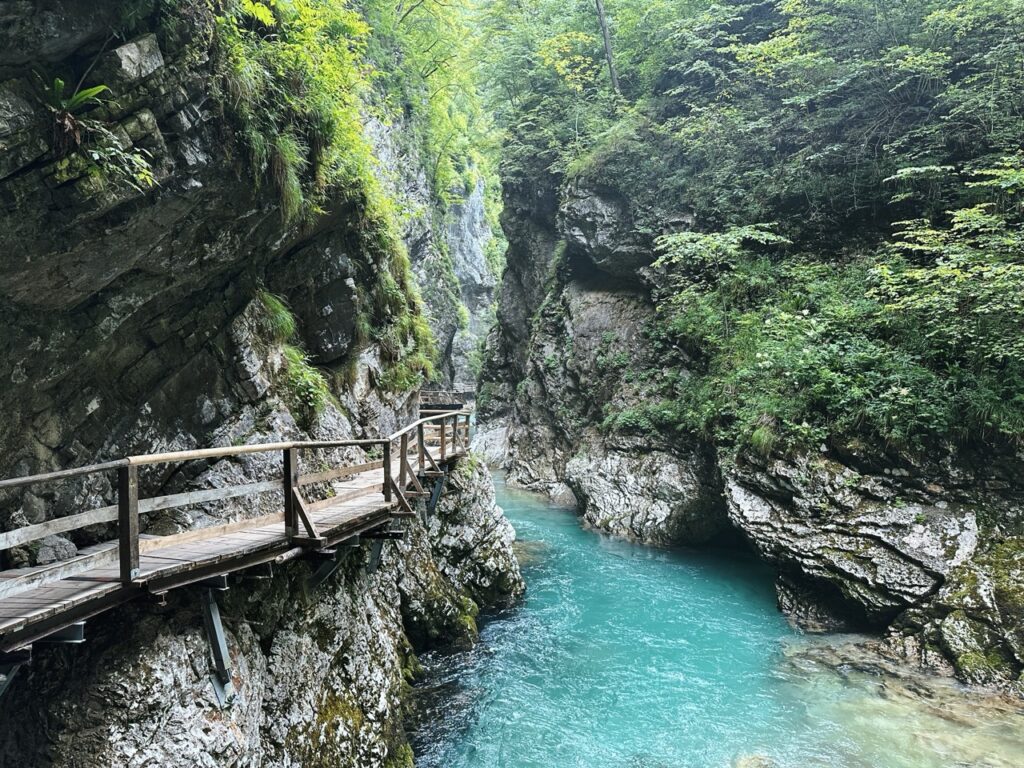 Vingtgar Gorge slovenia
