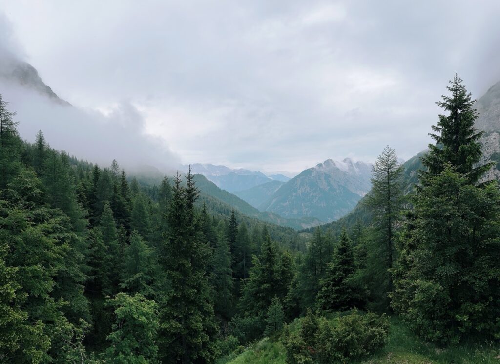 Vrsic Pass slovenia