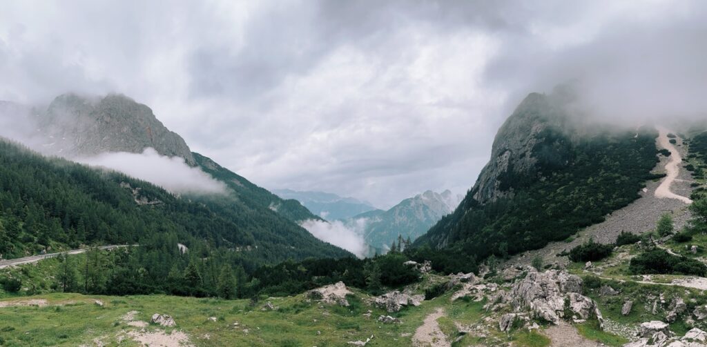 Vrsic Pass slovenia